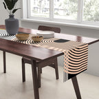 abstract geoemtric lines 3 Table Runner Gallery Image 2