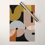 abstract geoemtric lines 3 Wrapping Paper Gallery Image 1