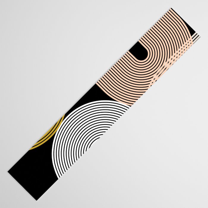 abstract geoemtric lines 3 Table Runner Gallery Image 3
