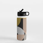 abstract geoemtric lines 3 Water Bottle Gallery Image 1