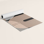 abstract geoemtric lines 3 Yoga Mat Gallery Image 2