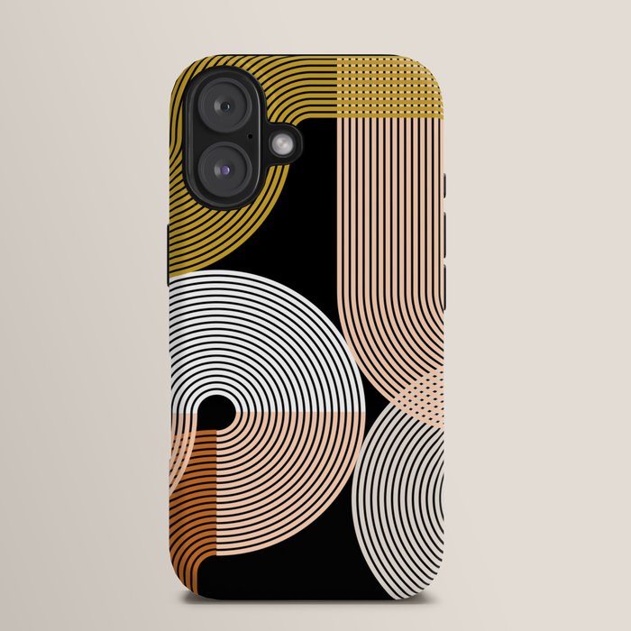 abstract geoemtric lines 3 iPhone Case Gallery Image 13