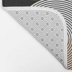 abstract geoemtric lines 3 Bath Mat Gallery Image 2