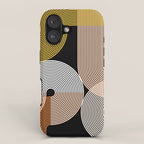 abstract geoemtric lines 3 iPhone Case Gallery Image 1
