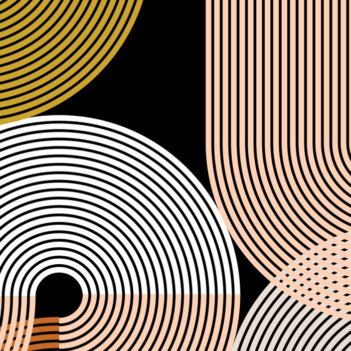 abstract geoemtric lines 3 Coffee Mug Gallery Image 2
