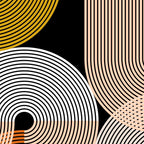 abstract geoemtric lines 3 Coffee Mug Gallery Image 2