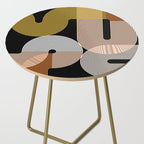 abstract geoemtric lines 3 Side Table Gallery Image 2