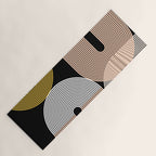 abstract geoemtric lines 3 Yoga Mat Gallery Image 1