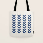 Leaf Pattern - Scandinavian Tote Bag Gallery Image 1