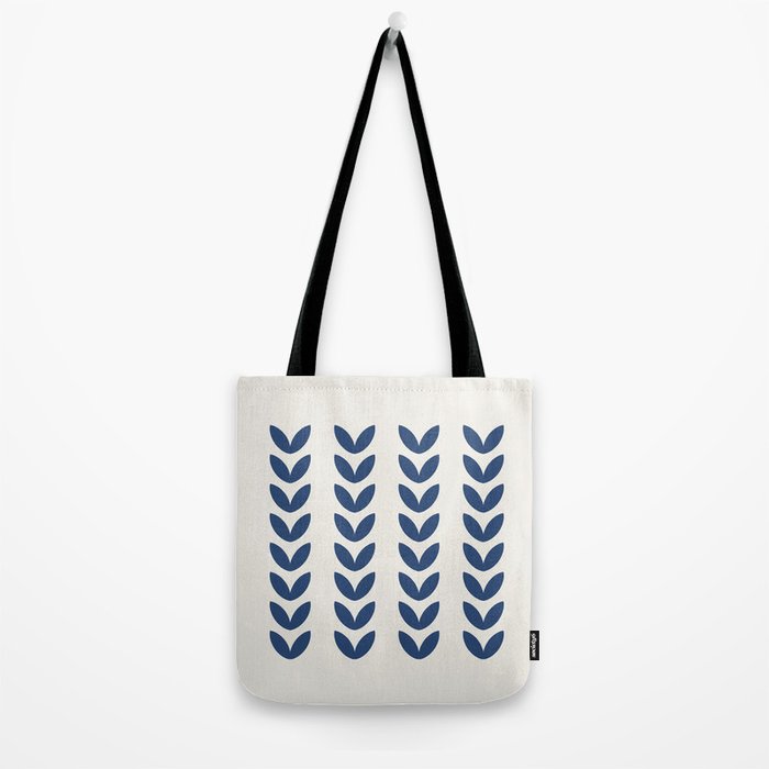 Leaf Pattern - Scandinavian Tote Bag Gallery Image 2