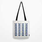 Leaf Pattern - Scandinavian Tote Bag Gallery Image 2
