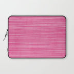 Pink White Lines Drawing Artwork Laptop Sleeve Gallery Image 1