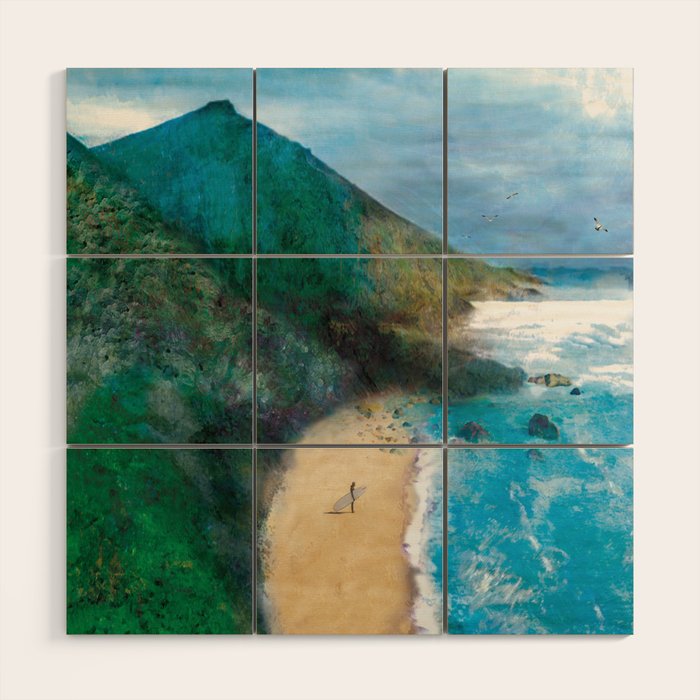 Wild Beach Wood Wall Art Gallery Image 1