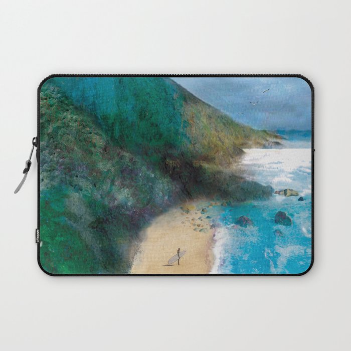 Wild Beach Laptop Sleeve Gallery Image 1