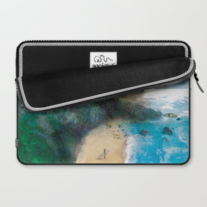 Wild Beach Laptop Sleeve Gallery Image 2