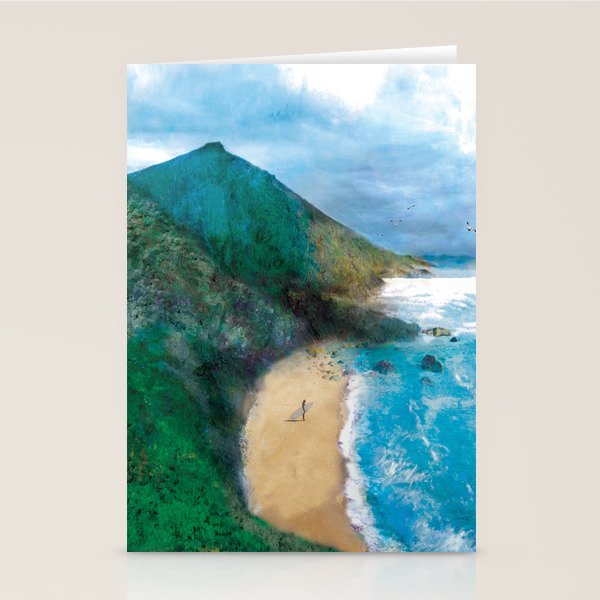 Wild Beach Stationery Card Gallery Image 2