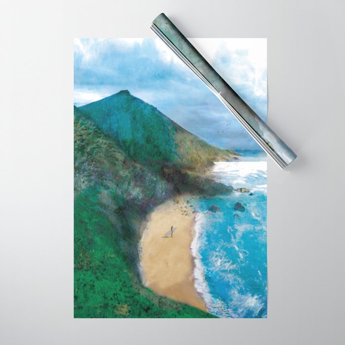 Wild Beach Wrapping Paper Gallery Image 1