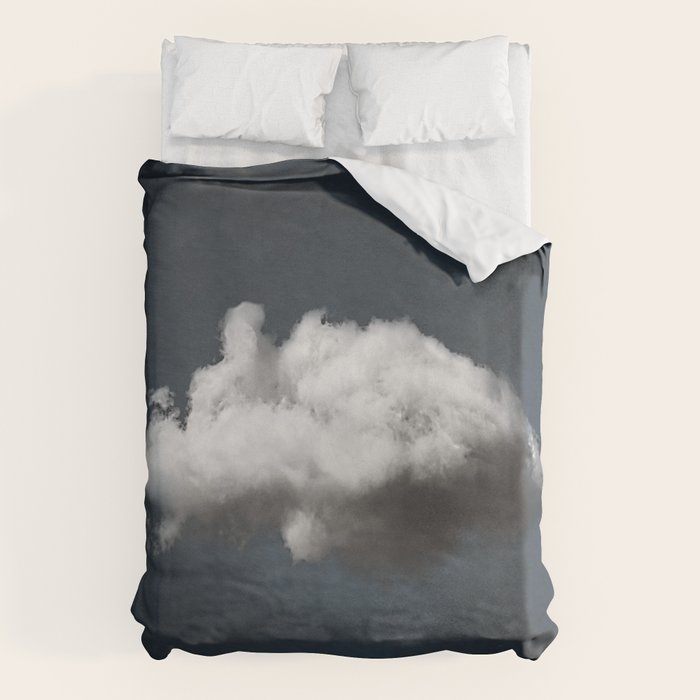 WAITING MAGRITTE Duvet Cover Gallery Image 1
