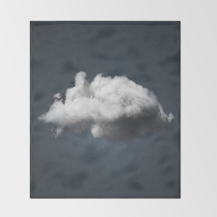 WAITING MAGRITTE Throw Blanket Gallery Image 2