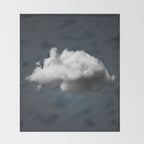 WAITING MAGRITTE Throw Blanket Gallery Image 2