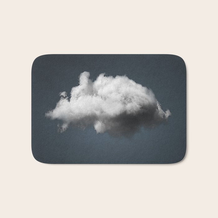 WAITING MAGRITTE Bath Mat Gallery Image 1