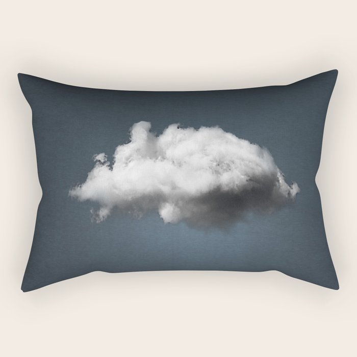 WAITING MAGRITTE Rectangular Pillow Gallery Image 1