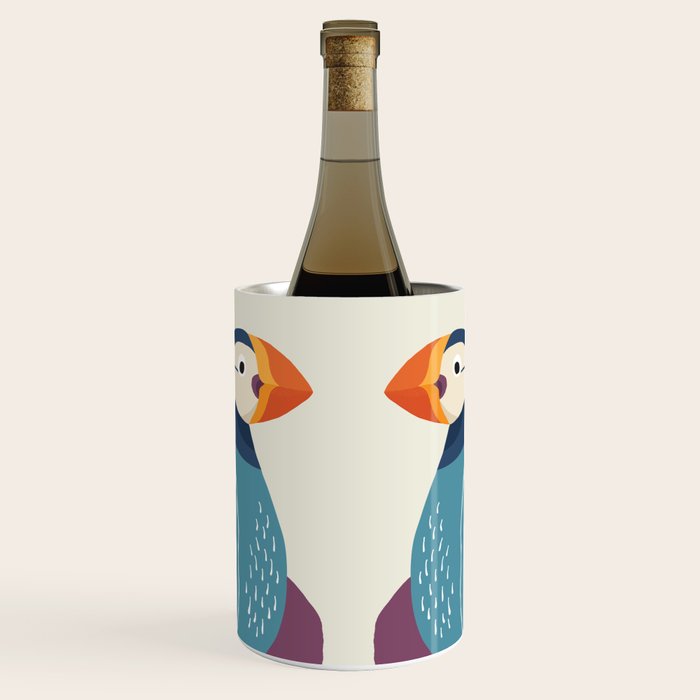 Quirky Atlantic Puffin Wine Chiller Gallery Image 1