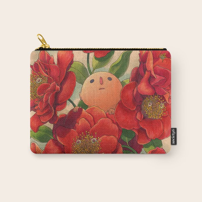 Camellias Carry All Pouch Gallery Image 1