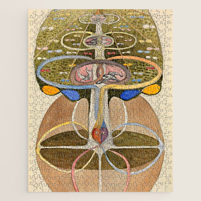 Hilma af Klint "Tree of Knowledge No. 1" Jigsaw Puzzle Gallery Image 1