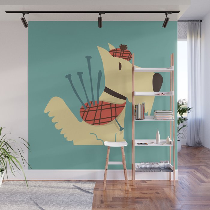 Scottish  Terrier - My Pet Wall Mural Gallery Image 1