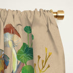 Floral Luna Moth Window Curtain Gallery Image 2