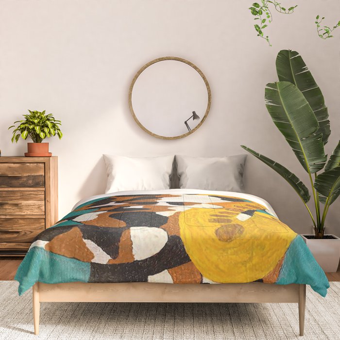 Calico Cat Saxophone Player Comforter Gallery Image 3