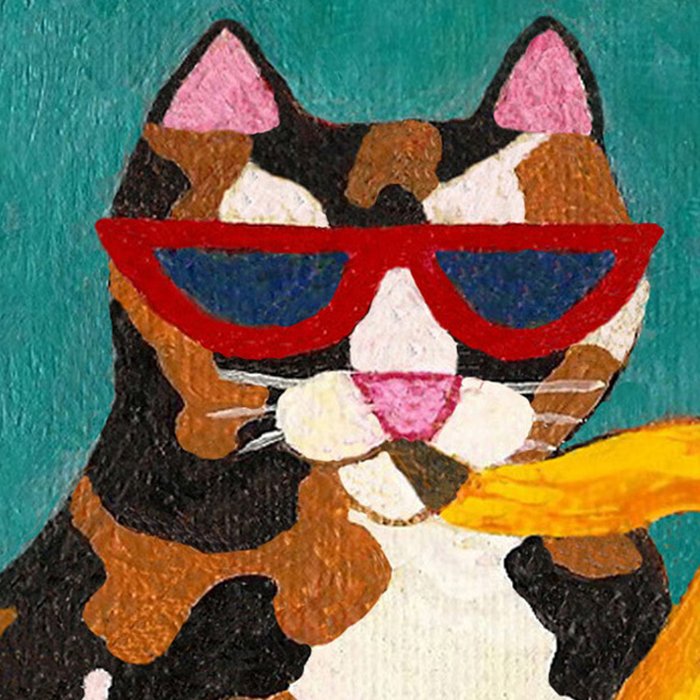 Calico Cat Saxophone Player Coffee Mug Gallery Image 2