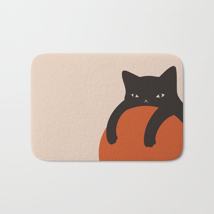 Cat Landscape 155 Bath Mat Gallery Image 1