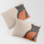 Cat Landscape 155 Pillow Sham Gallery Image 3