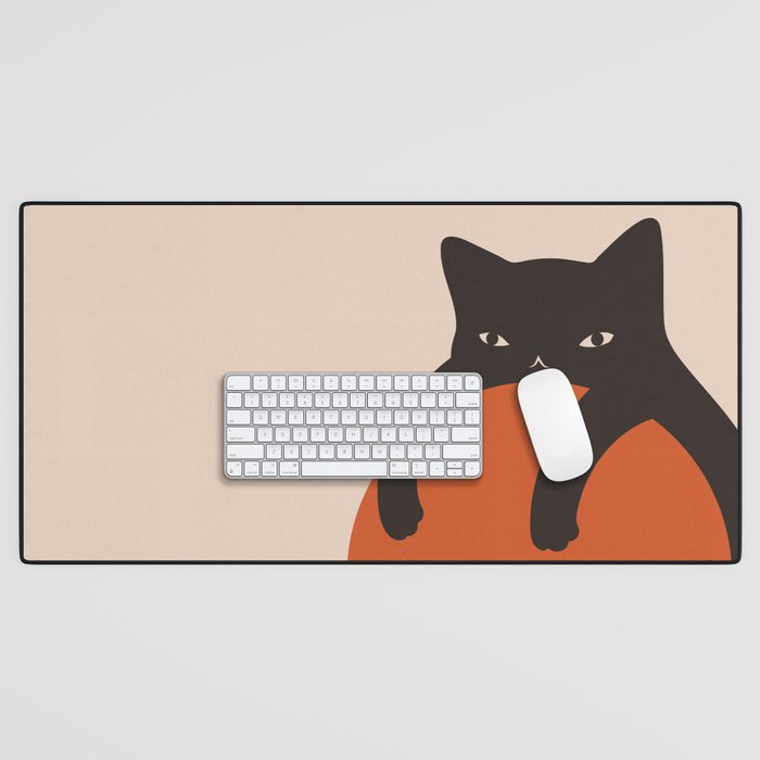 Cat Landscape 155 Desk Mat