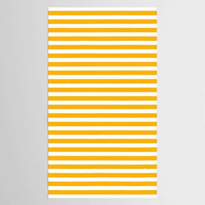 Striped Yellow Tablecloth Gallery Image 2