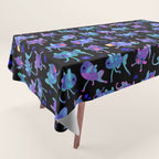 Cheerful tripod fish Tablecloth Gallery Image 1