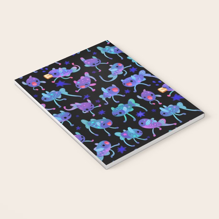 Cheerful tripod fish Notebook Gallery Image 3