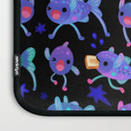 Cheerful tripod fish Laptop Sleeve Gallery Image 3