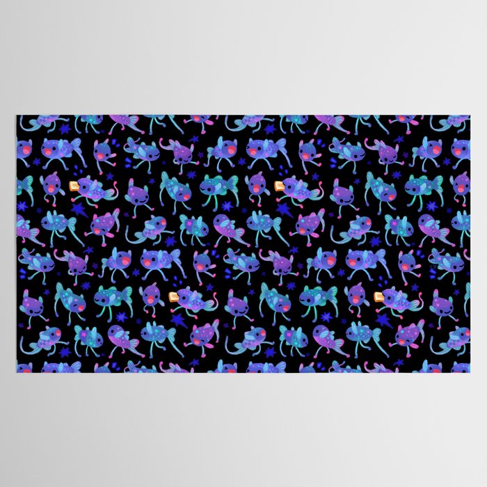 Cheerful tripod fish Tablecloth Gallery Image 2