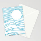 Abstract Landscape 17A Stationery Card Gallery Image 2