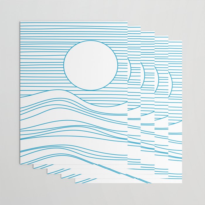 Abstract Landscape 17A Wrapping Paper Gallery Image 3