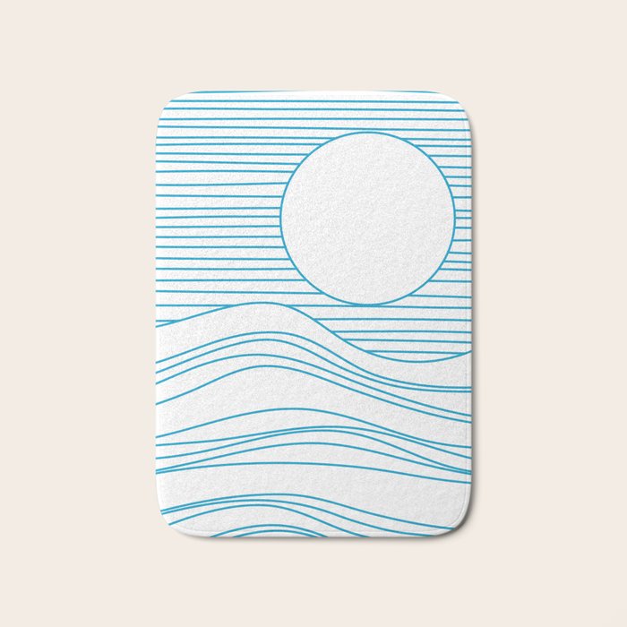 Abstract Landscape 17A Bath Mat Gallery Image 1