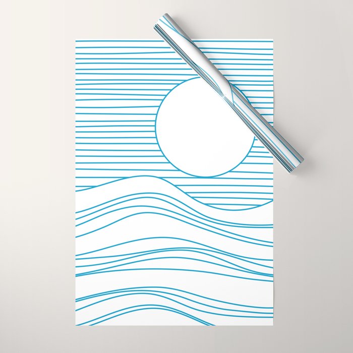 Abstract Landscape 17A Wrapping Paper Gallery Image 1
