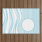 Abstract Landscape 17A Outdoor Rug Gallery Image 1