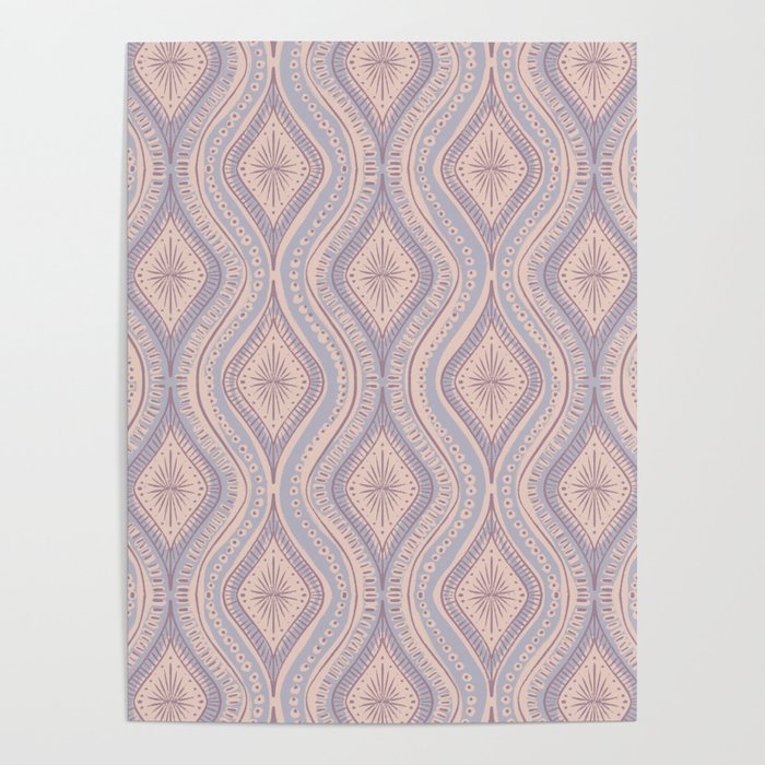 Hand-drawn Symmetrical Pattern #1 Poster Gallery Image 4