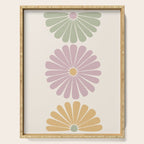 Retro Summer Daisies III Serving Tray Gallery Image 1