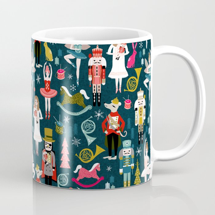 Nutcracker Ballet by Andrea Lauren  Coffee Mug Gallery Image 1