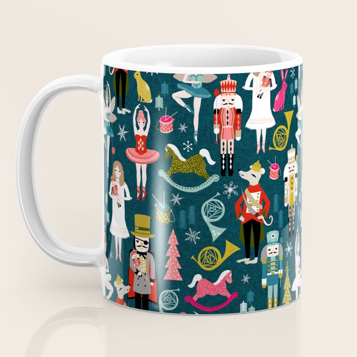 Nutcracker Ballet by Andrea Lauren  Coffee Mug Gallery Image 3